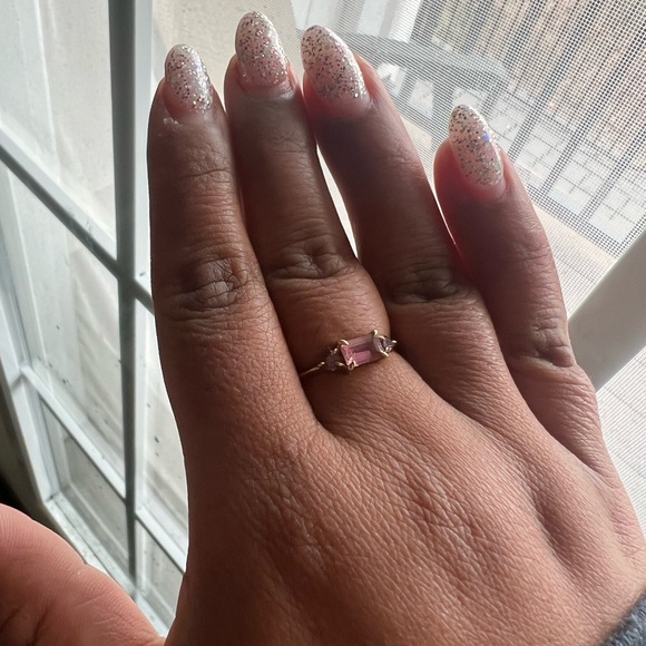 Catbird ring pastille pink tourmaline size 7 - Picture 5 of 5